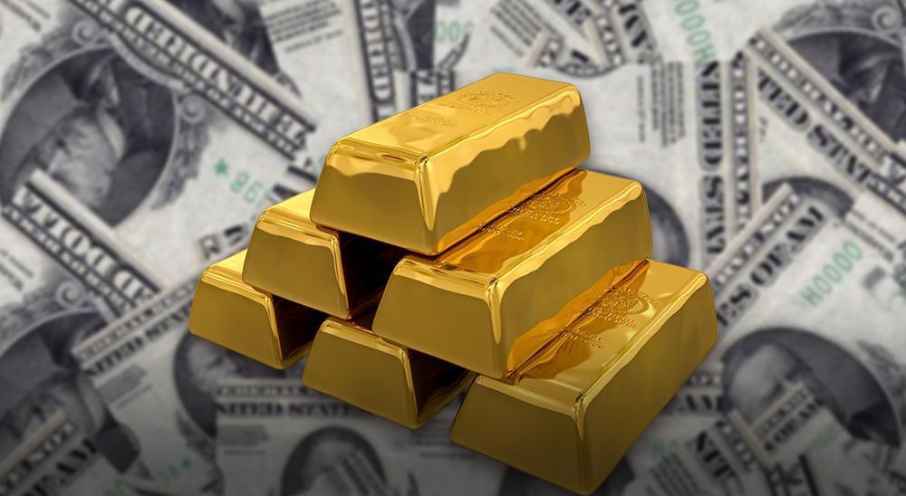 黄金冲高回落，短期维持震荡下行(图1)