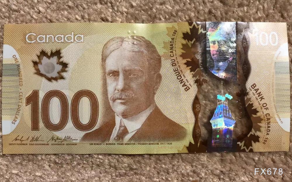 油价高位震荡叠加美元走弱，美元兑加元继续下行(图1)